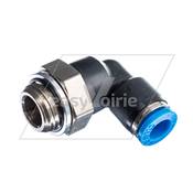 COUDE PNEUMATIQUE G1/4" d: 6 *