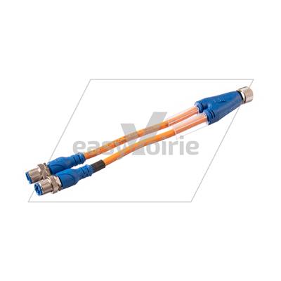 -Y CABLAGE M12 1F+2M CABLE LG 0.1 ML (2-4/ 4-4) FAUN*