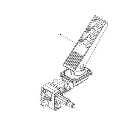 PEDALE DE FREIN ELITE S CLEANGO 400-500 CITY JET 6000*